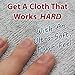 The Mop Mobs Silver Microfiber Antibacterial Cloth Wipes Out Germs & Allergens To Protect Your Familys Health Without Harsh Chemicals! 10 Pack Super Soft Cleaning Towels That Wont Scratch or Streak