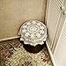Laivigo New Handmade Crochet Cotton Lace Round Table Cloth Doilies Doily,24 Inch,Beige