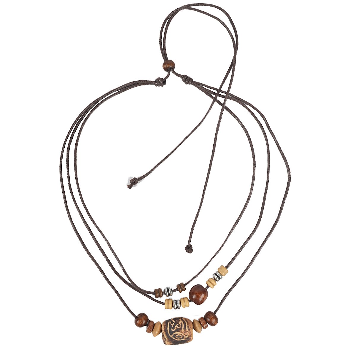 RENA Men's Jewelry Hemp Beach Choker 