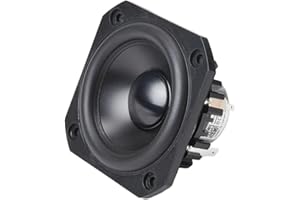 3Inch Metal Loudspeaker Sound Loudspeaker 25Watt 8Ohm Loudspeakers Full Frequency for Outdoor Enthusiasts Poolside Entertainm