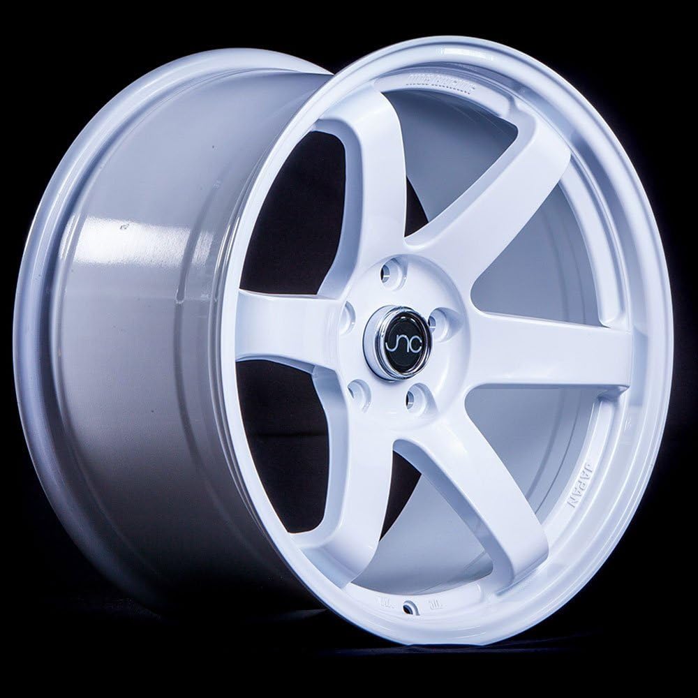 JNC Wheels - 19" JNC014 White Rim - 5x114.3-19x10.5 inch (1 Single Wheel Only)