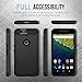 Nexus 6P Case, MoKo [Shock Absorption] Slim Dual Layer Protective Case with Soft Silicone Bumper and Rigid PC Back Cover for Google Nexus 6P 5.7 Inch (2015) - Black (NOT FIT Nexus 6 2014 Version)