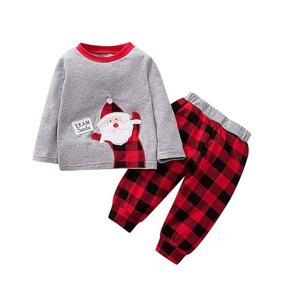 tartan baby sleepsuit