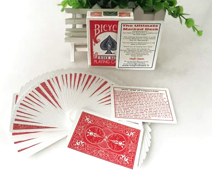 Ultimate Marked Deck(Red back) Magic Tricks for Professional Magician Stage Illusions Props Mentalism Magic Gimmicks Accessories - Image 4