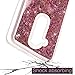 ZTE ZMAX Pro Case, ZTE Carry Z981 Case, Liquid Case, Asstar Fashion Creative Design Flowing Liquid Floating Luxury Bling Glitter Sparkle Diamond Soft Case for ZTE ZMAX Pro/Carry Z981 (Rose Gold)