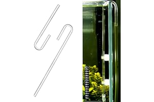 IAFVKAI Acrylic U-Tubes for Aquarium Water Pump Aquarium CO2 Diffuser U Shape Fish Tank Air Pump Tube