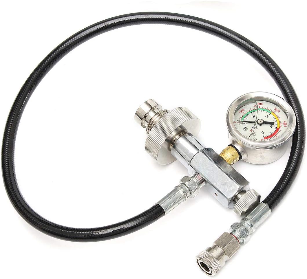 KingLan PCP Air Fill Station Filling Charging Adapter With 24 Inch Microbore Hose