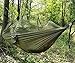 EIALA Camping Hammock, Mosquito Net Outdoor Hammock Travel Bed Lightweight Parachute Fabric Double Hammock for Indoor, Camping, Hiking, Backpacking, Backyard