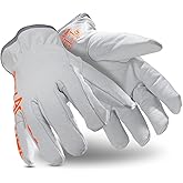 HexArmor | Traditional Style | Leather | Cut And Heat Resistant | Work Gloves | Chrome SLT ® Series 4066