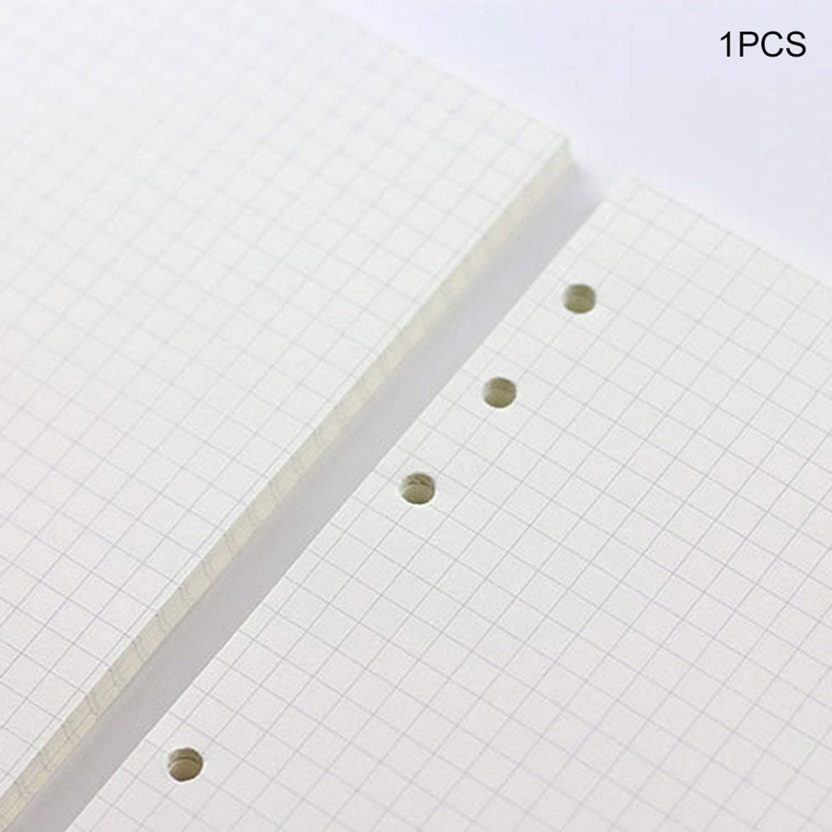 Romirofs 6 Hole Loose Leaf Refills Loose Leaf Paper Notebook Refills Inside The Notebook Notepad Core A5 A6 Office Products Appointment Book Planner Refills