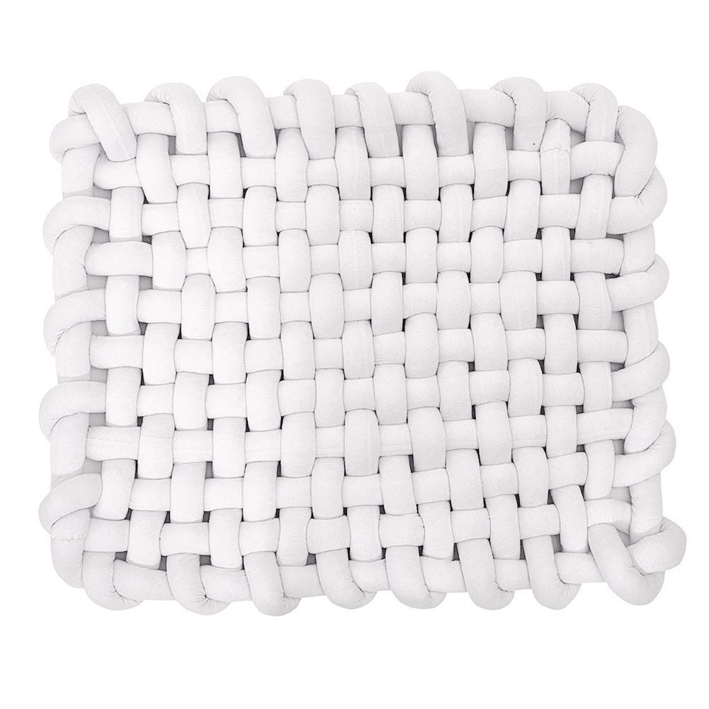 Wonder Space Knotted Braided Plush Mat, Baby Infant