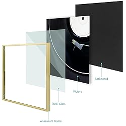 Golden State Art, Aluminum Album Frames Display