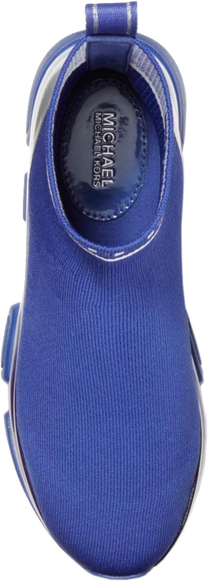 michael kors kendra reflective stretch knit sock sneaker