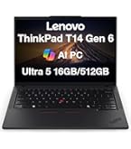 【超美品】ThinkPad T14 Gen6 Core Ultra5 Amazon.com: Lenovo ThinkPad T14 Gen 6 Business Laptop (14