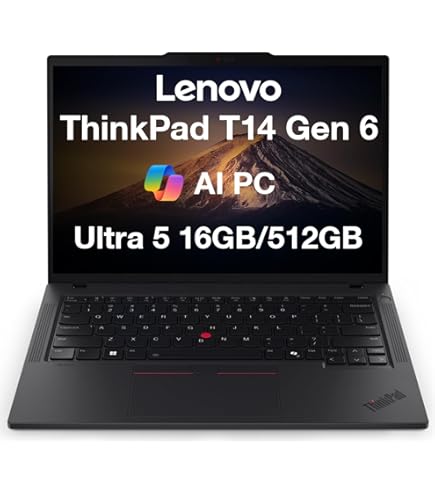 Amazon.com: Lenovo ThinkPad T14 G6 AI Business Laptop 14