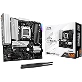 ASRock B650M Pro X3D WiFi 6E AMD AM5 Micro-ATX Motherboard, Supports Ryzen 9000/8000/7000 Series Processors, DDR5 8000+ (OC), PCIe 5.0, 2.5G LAN, 8+2+1 Power Phase