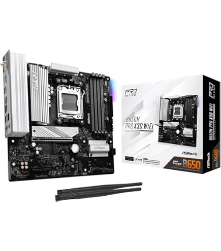Amazon.com: Asrock B650MProRSWiFi Mb Asrockb650m Pro Rs WiFi R