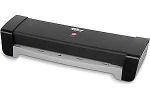 Hilroy 9.5” Thermal Laminator, 3-Minute Warm-Up Time, Built-in Jam Release Mechanism, Auto Shut-Off, 5 Lamination Pouches Inc