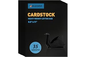 ZKKZOMA Sheets Cardstock Paper,8.5 x 11 Letter Size 85lb Thick Printer Paper for Invitations, Menus, Scrapbooking,Arts and Cr