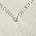 GRELUCGO Handmade Double Hemstitch Natural Tablecloth, Round 72 Inch