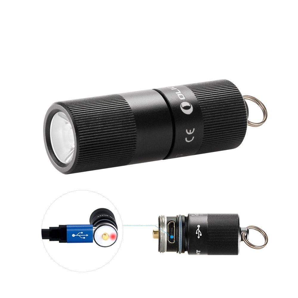 Olight Rechargeable Keyring LED Torch i1R EOS,130 Lumens High Quality