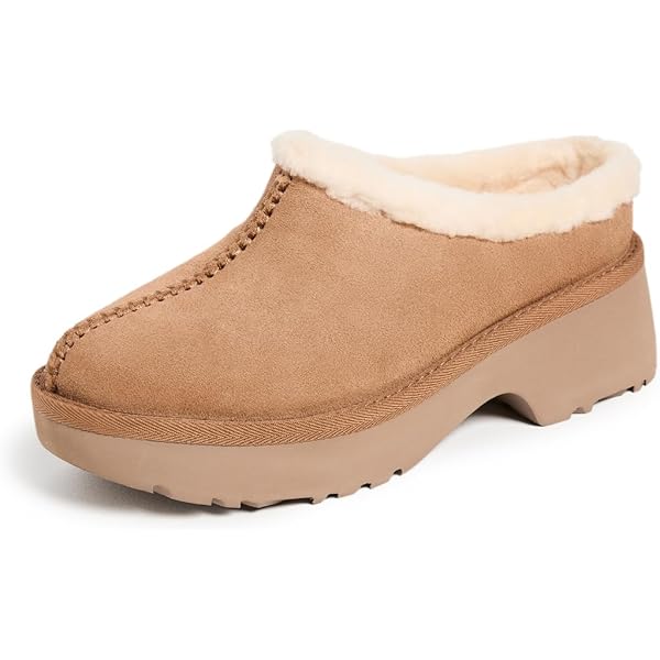 Amazon.com: UGG Zuecos acogedores New Heights para mujer