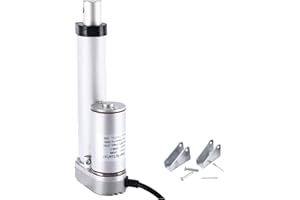 Homend DC12V 4inch Stroke Linear Actuator with Mounting Bracket 900N(225lbs) Maximum Lift 10mm/s for Recliner TV Table Lift Massage Bed Electric Sofa Linear Actuator