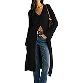 Shiyinvie Women's 2026 Trendy V-Neck Button Down Midi Long Cardigans
