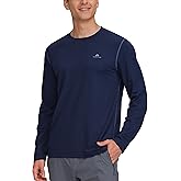 Pioneer Camp Men's Long Sleeve Quick Dry Shirts Athletic T-Shirt Lightweight Breathable Workout Hiking Running Sports Tops