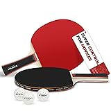 ZTTENLLY Ping Pong Paddles with Balls - Better