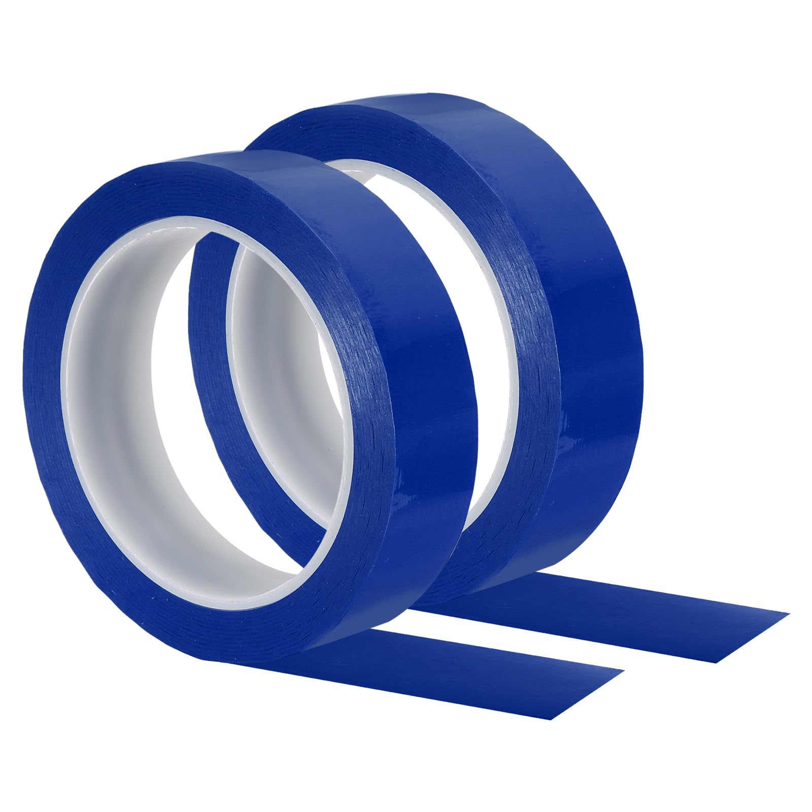 PATIKIL Whiteboard Tape 25mm 1", 2 Pack Thin Dry Erase Tape for Graphic Chart Marking DIY Art, Blue