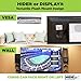 HIDEit X1S Xbox One S Wall Mount + (2) Controller Wall Mounts (Xbox One S Black Bundle) | HIDEit Behind the TV or DISPLAYit | Made in the USA + Trusted Worldwide Since 2009 | #afterHIDEitthumb 1