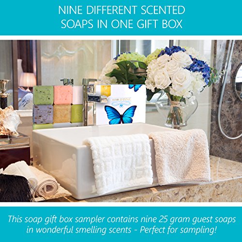 Fleur D' Extase (Ecstacy) Soap 9 Individually Wrapped 25 Gram Bars Of