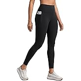CRZ YOGA Butterlift Workout Leggings Pockets 25" - High Waist Pilates Athletic Gym Womens Yoga Pants Buttery Soft