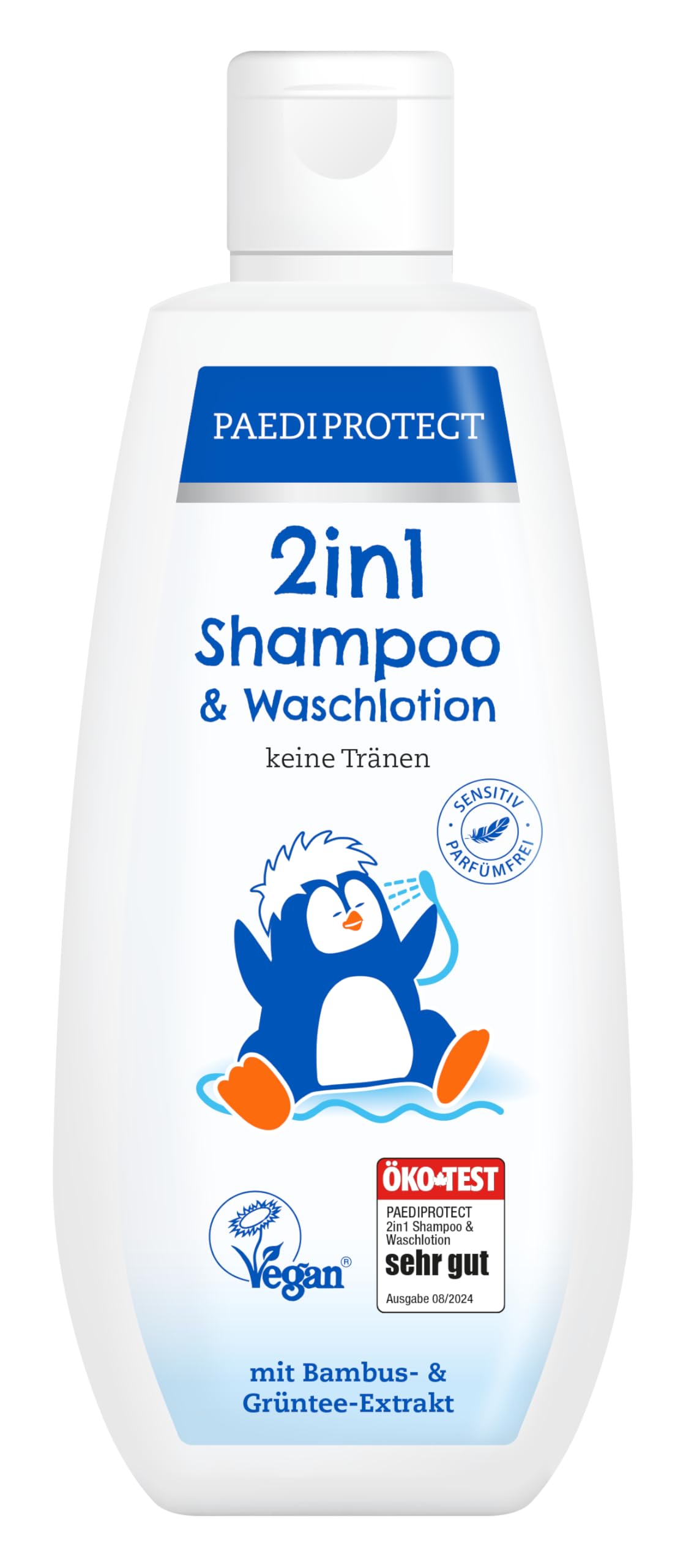PAEDIPROTECT 2in1 Shampoo & Body Wash for Babies and Children 200 ml