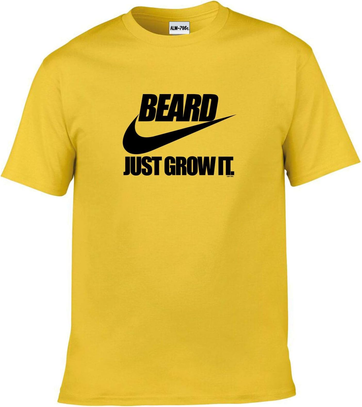 Beard.Just Grow it Funny Printed T Shirt for Those who Love Beards