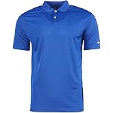 Nike Men's Dri-fit Victory Polo, Royal Blue/White, Medium