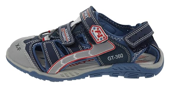 Billowy 5750c14 Leder Sandalen blau
