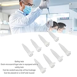 500pcs Microcentrifuge Tube, 1.5ml Polypropylene