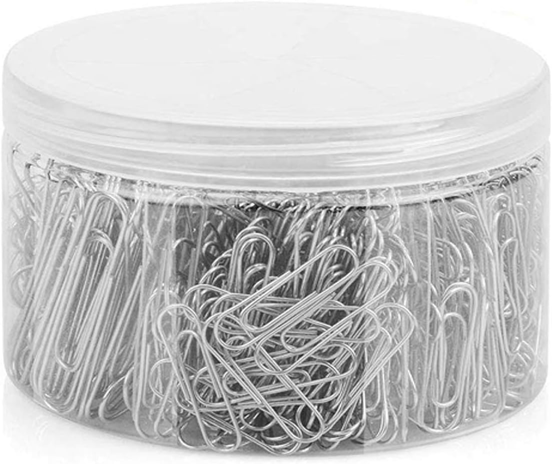 AIMITEI 450 Pieces Silver Paper Clip, 28mm, 50mm, Jumbo