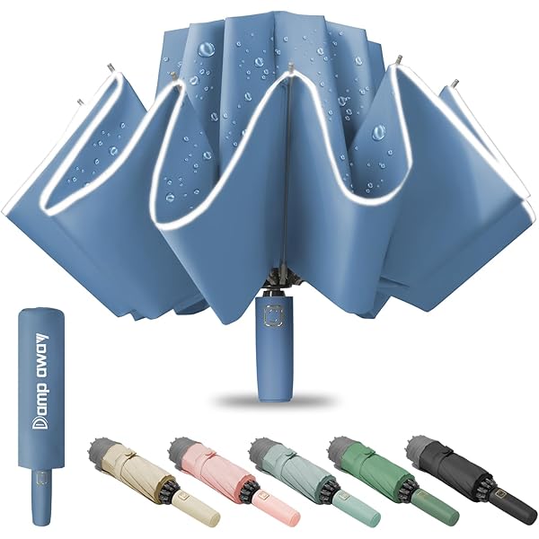 thumbnail image 2 of Kids Umbrella Girls 3-7 Umbrella Inverted Travel Umbrella Windproof Compact Folding-Blue Freeshipping - Umbrella Girls Umbrella Age 6-8 2 of 11