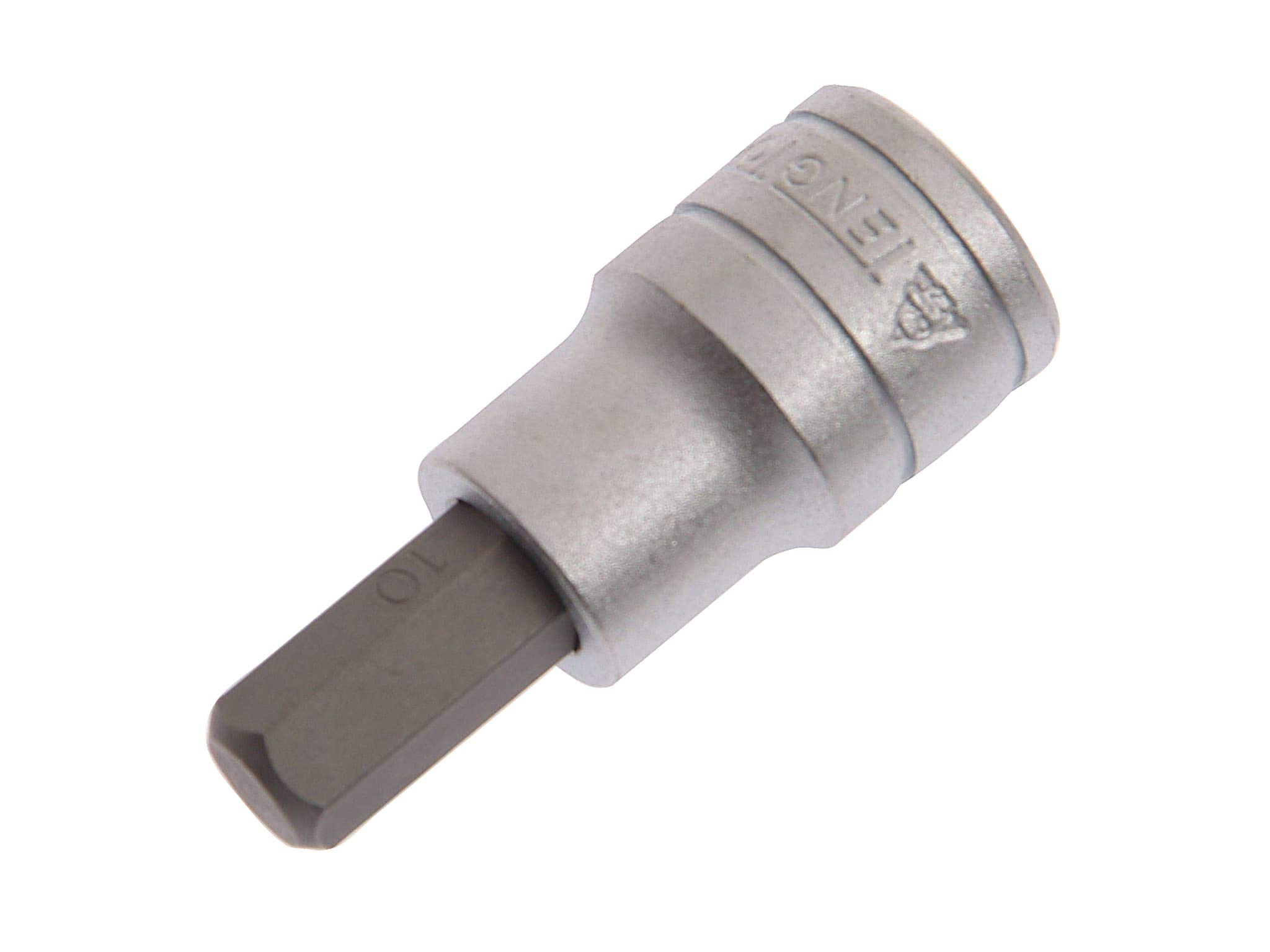 Teng M121514c Hex Bit Socket 14mm 1/2in Square Drive, Silver