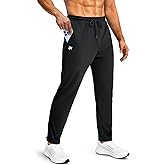 FOGFIRE Mens Sweatpants with Zipper Pockets Joggers for Men Workout Athletic Gym Track Fitness Clothing Gifts