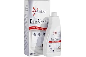 Nukisa Sweet Orange Scent Floor Cleaning Solution Compatible With Roborock Robot Vacuum And Mop Cleaner， Deep Cleans For Multiple Hard Floors, Suitable With All Robot Vacuums With Mopping (1 Bottle)