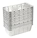 DCS Deals Multi Pack of Disposable Aluminum Foil loaf Bread Pans | 5-Lb Capacity | Superior Heat Conductivity for Evenly Baked Cakes, Breads, Standard Size - 8.5 X 4.5 X 2.5 Inch - 50-Pack