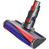 FUNTECK Soft Roller Cleaner Head for DysonV8 V10 V11 V7 Cordless Vacuum Cleaners, Great for Hard Floors