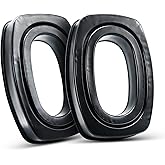 Gel Ear Pads for Howard Leight by Honeywell Impact Sport Pro, Comfortable and Soft Replacement Gel Ear Cups with Silicone Material and Memory Foam