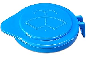 Lyxheth Windshield Wiper Washer Fluid Reservoir Tank Bottle Cap, Washer Caps, 1708196 BM51-17632-AA Windshield Wiper Fluid Cap Replacement, Car Windshield Washer Cover Cap Fit for Ford Focus 2011-2015
