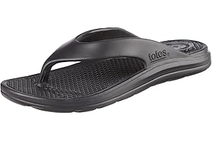 totes mens Totes Everywear Men's Ara Thong Thong Flip Flop
