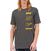Junk Food Men's Nascar-Driver Sponsors Stacked Logos-Adult Sports Fan Short Sleeve Tee Women